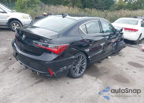 2021 Acura Ilx Premium A-Spec Packages/Technology A-Spec Packages from USA, damaged, VIN 19UDE2F84MA001021